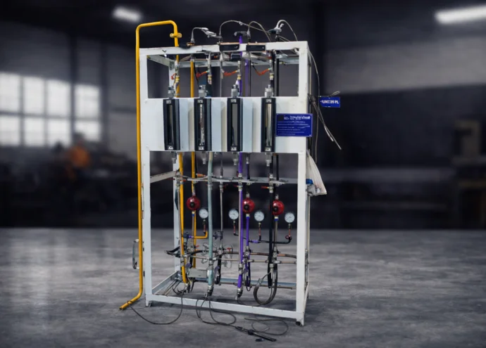 Gas Flow Control Panel